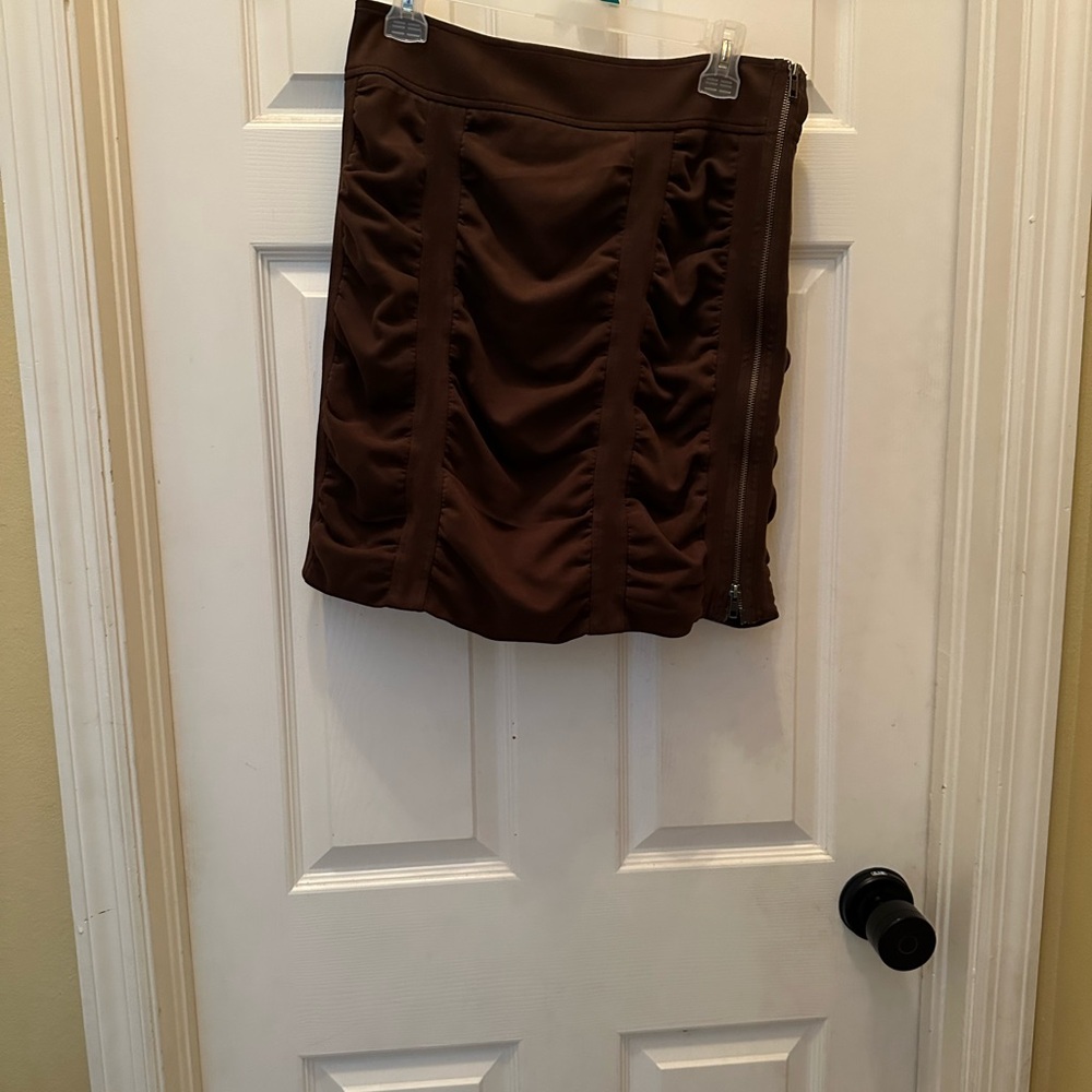Elegant Brown Women's Skirt